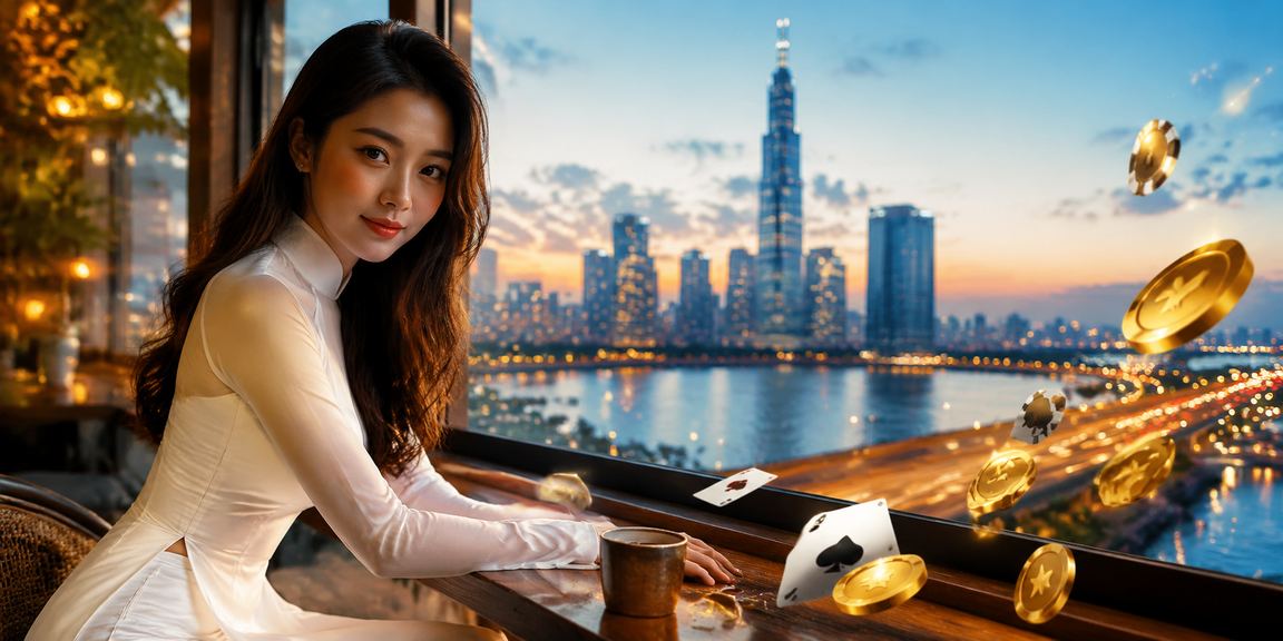 Ván bài Baccarat với dealer mặc áo dài tại TP.HCM – trải nghiệm live casino 1651