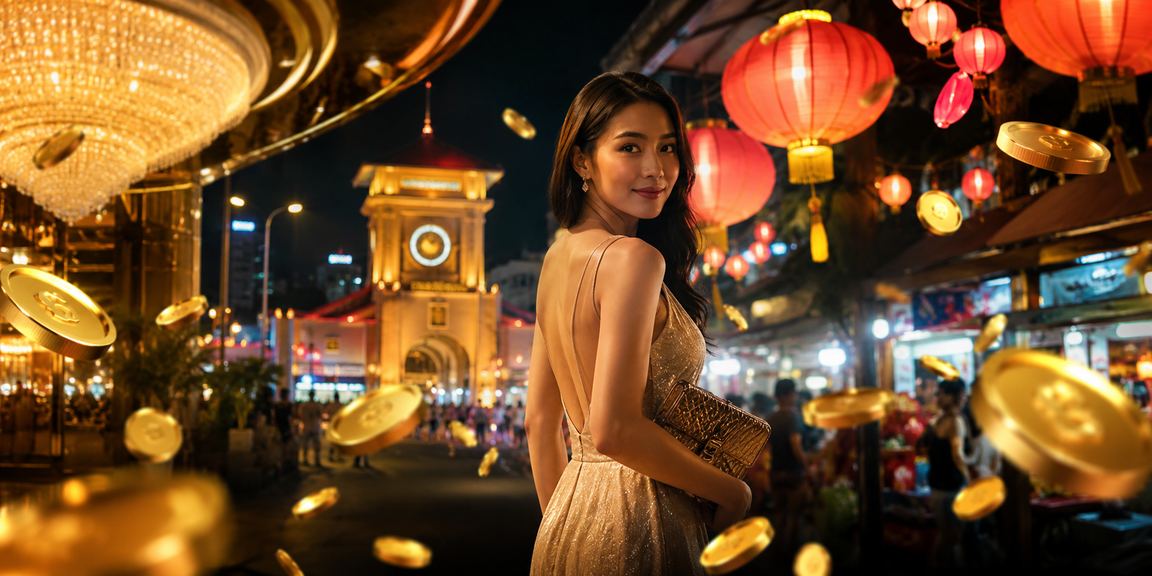 Không khí giải trí sôi động tại chợ đêm TP.HCM, người chơi trải nghiệm casino 1651
