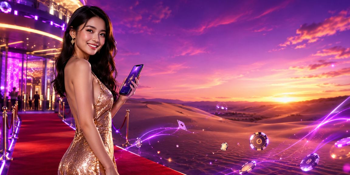 Màn hình hiển thị kèo cá cược neon rực rỡ tại Mũi Né về đêm, không khí sôi động